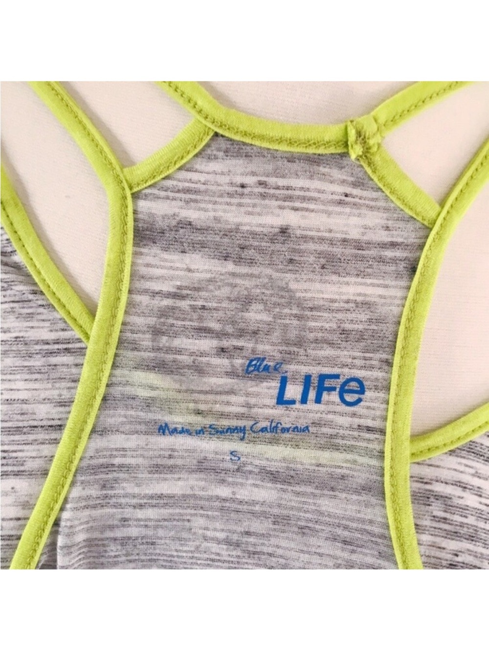 Blue Life Marled Swing Trapeze Tank Cami Top - Picture 5 of 7